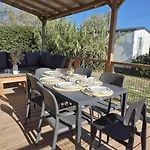L'eden Mobil 6 Personnes - A 200m - Parc Aquatique - 5 Etoiles Les Dunes טוריי