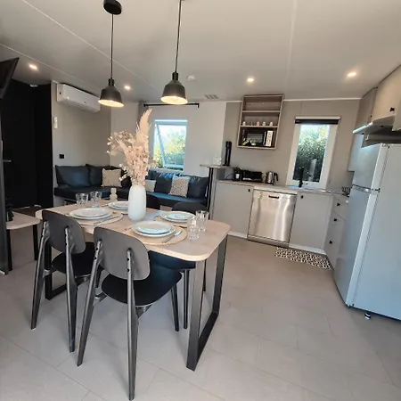 L'eden Mobil 6 Personnes - A 200m - Parc Aquatique - 5 Etoiles Les Dunes 营地