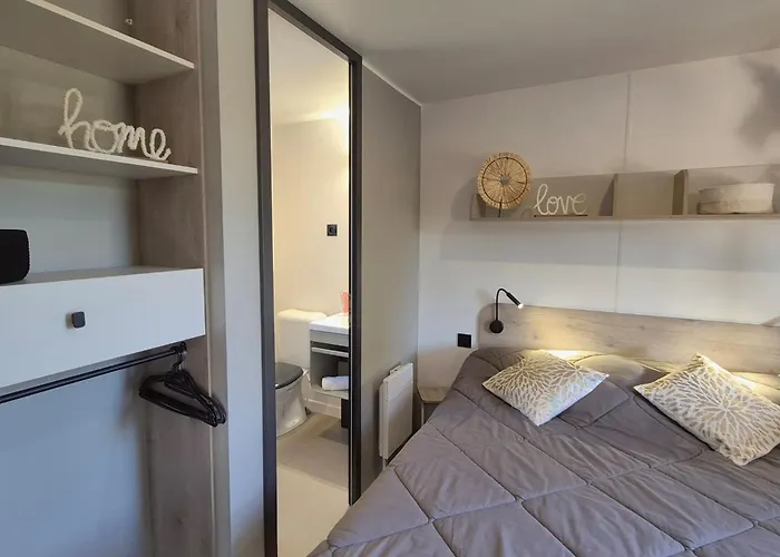 L'eden Mobil 6 Personnes - A 200m - Parc Aquatique - 5 Etoiles Les Dunes Campsite Torreilles